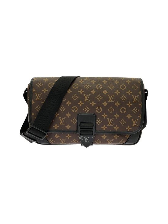 Louis Vuitton Monogram Macassar Arch Messenger GM Shoulder